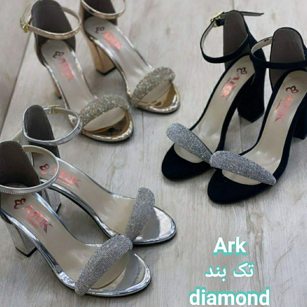 کفش تک بند زنانه مدل diamond
