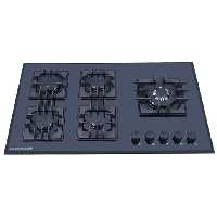 اجاق گاز صفحه شیشه ای مدل چدن M6 پلوپز کنار  