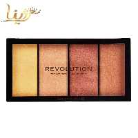 پالت هایلایتر رولوشن مدل Lustre Lights Heatwave