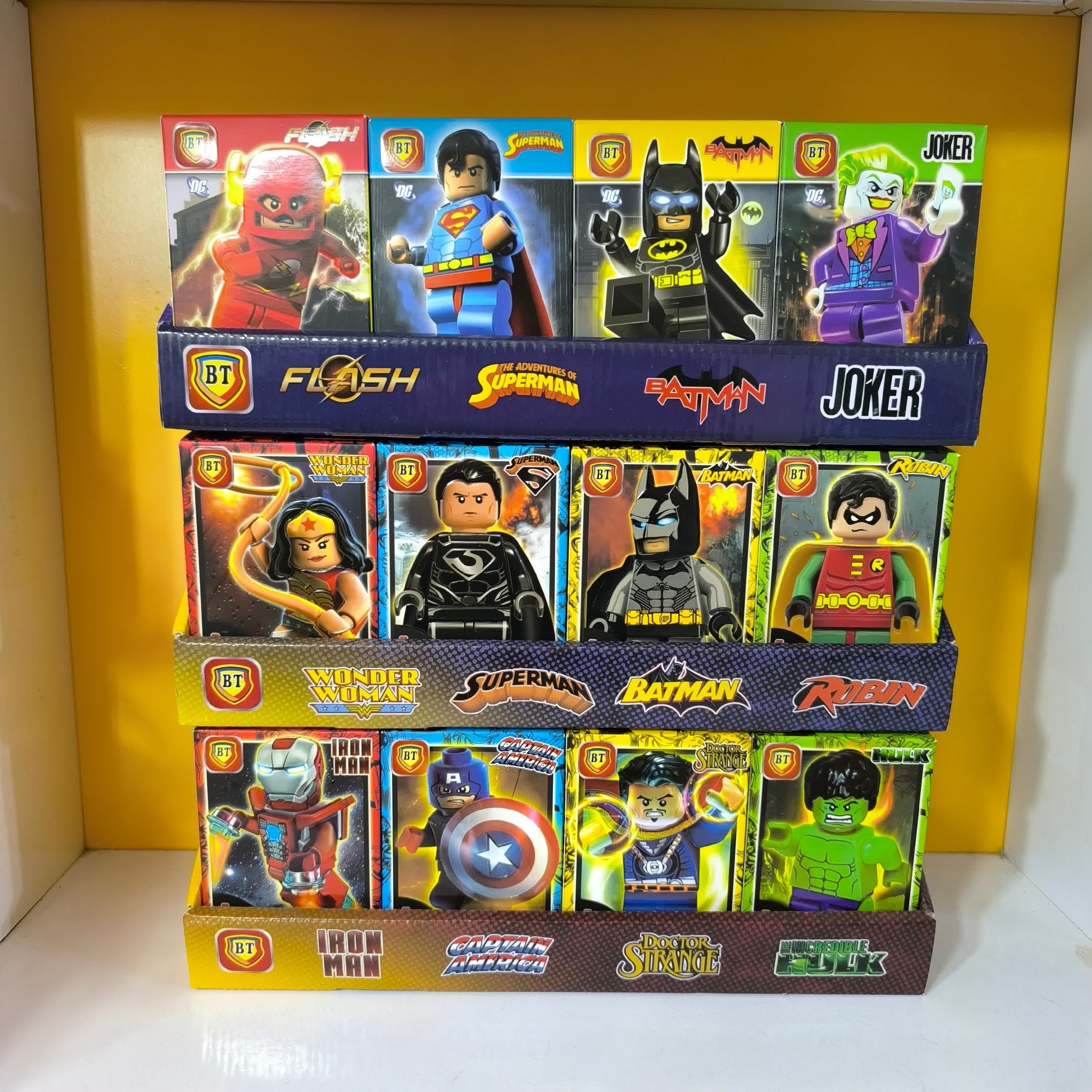 لگو شخصیت قهرمانان 