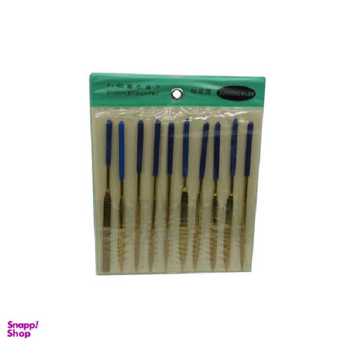 مجموعه 10 عددی سوهان الماسه مدل M-4x160