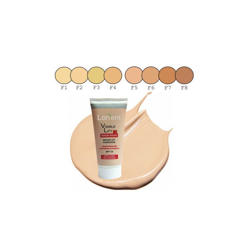 کرم پودر لورینت مدل Visible Lift شماره F1