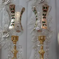 شمعدان طرح چک کریستال