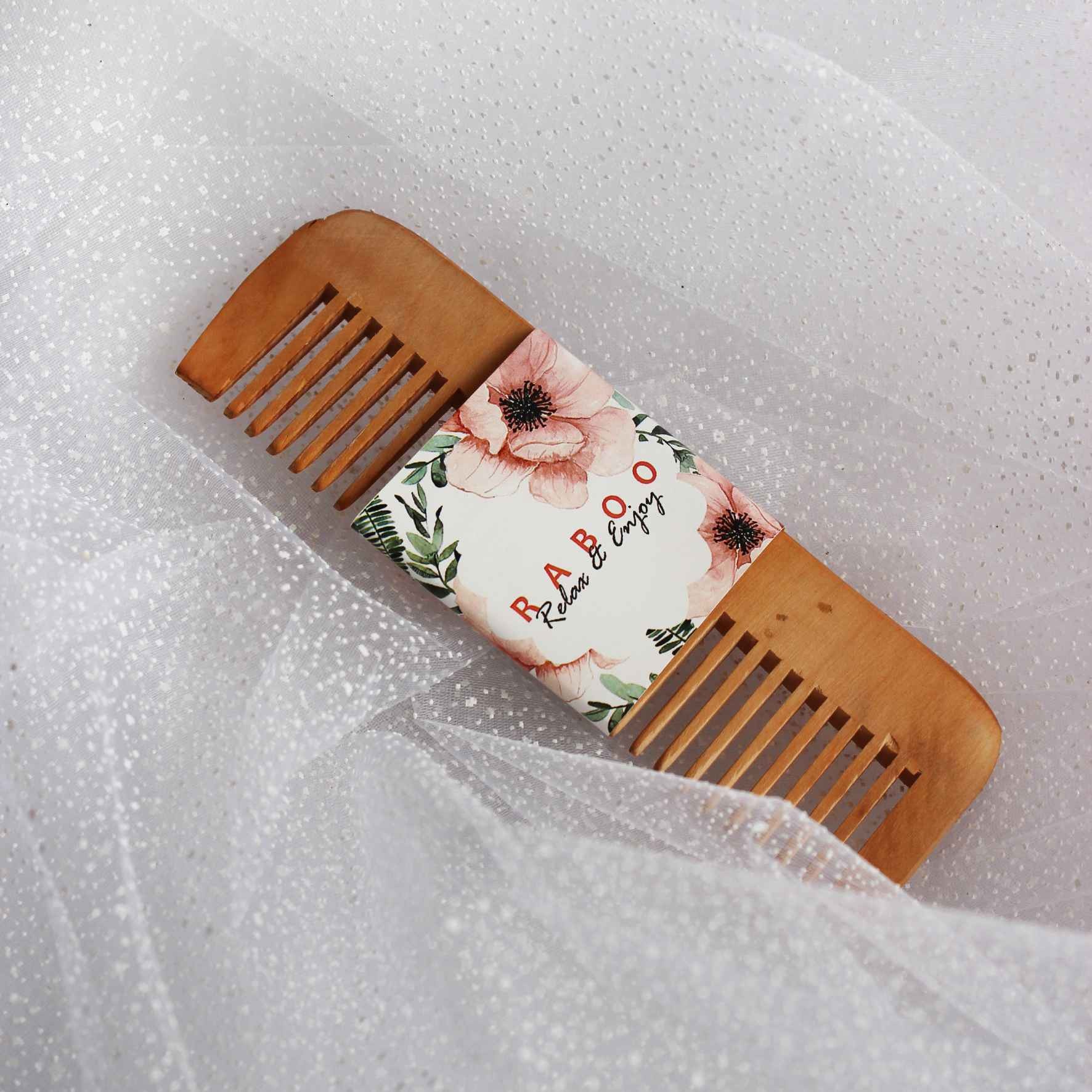 شانه بامبو  بدون دسته 