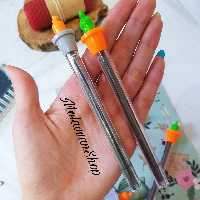 نوک اتود طرح هویج گلدونی سایز 0.5 نوک مداد نوکی