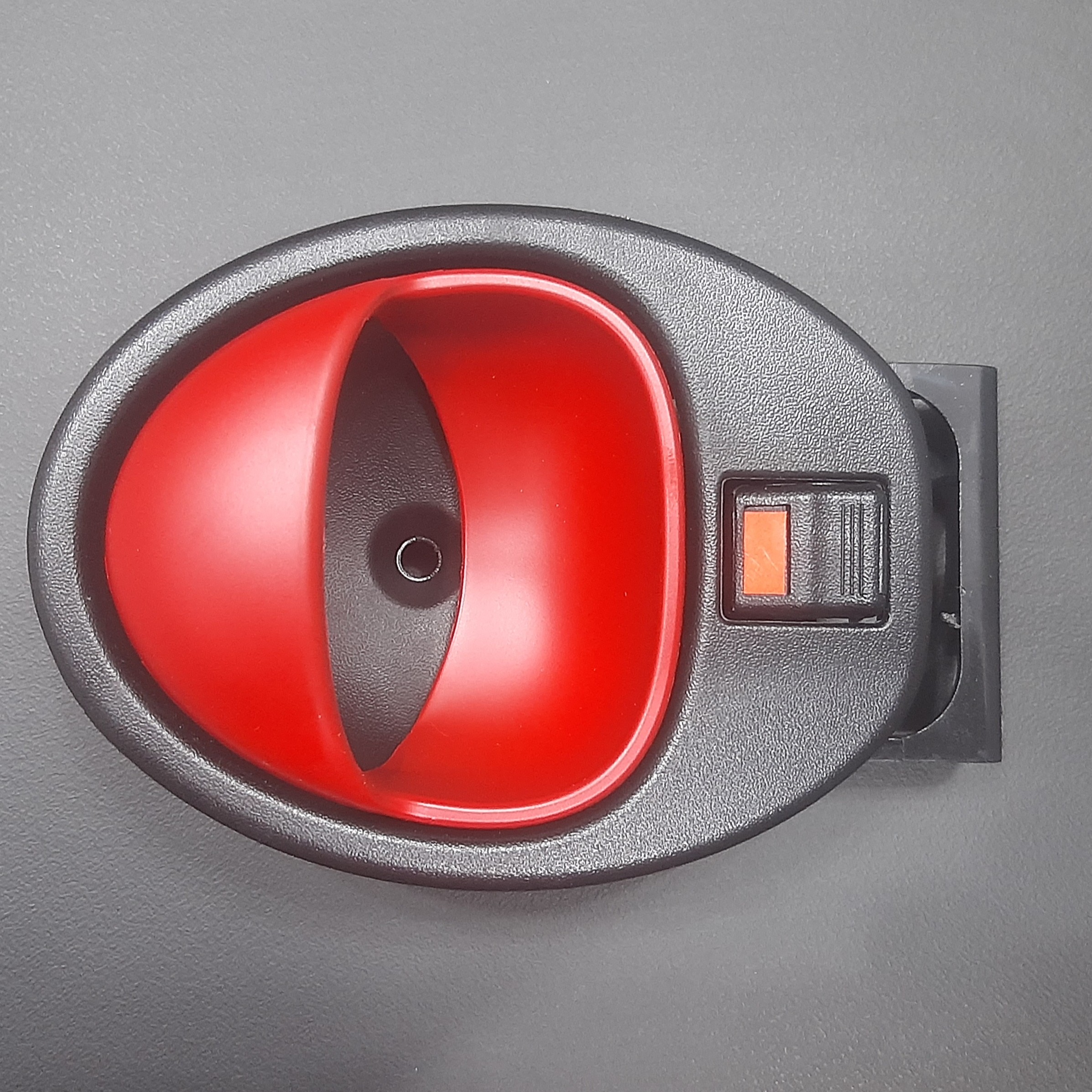 دستگیره کوییک دو رنگ قرمز-مشکی نوکمدادی-مشکی