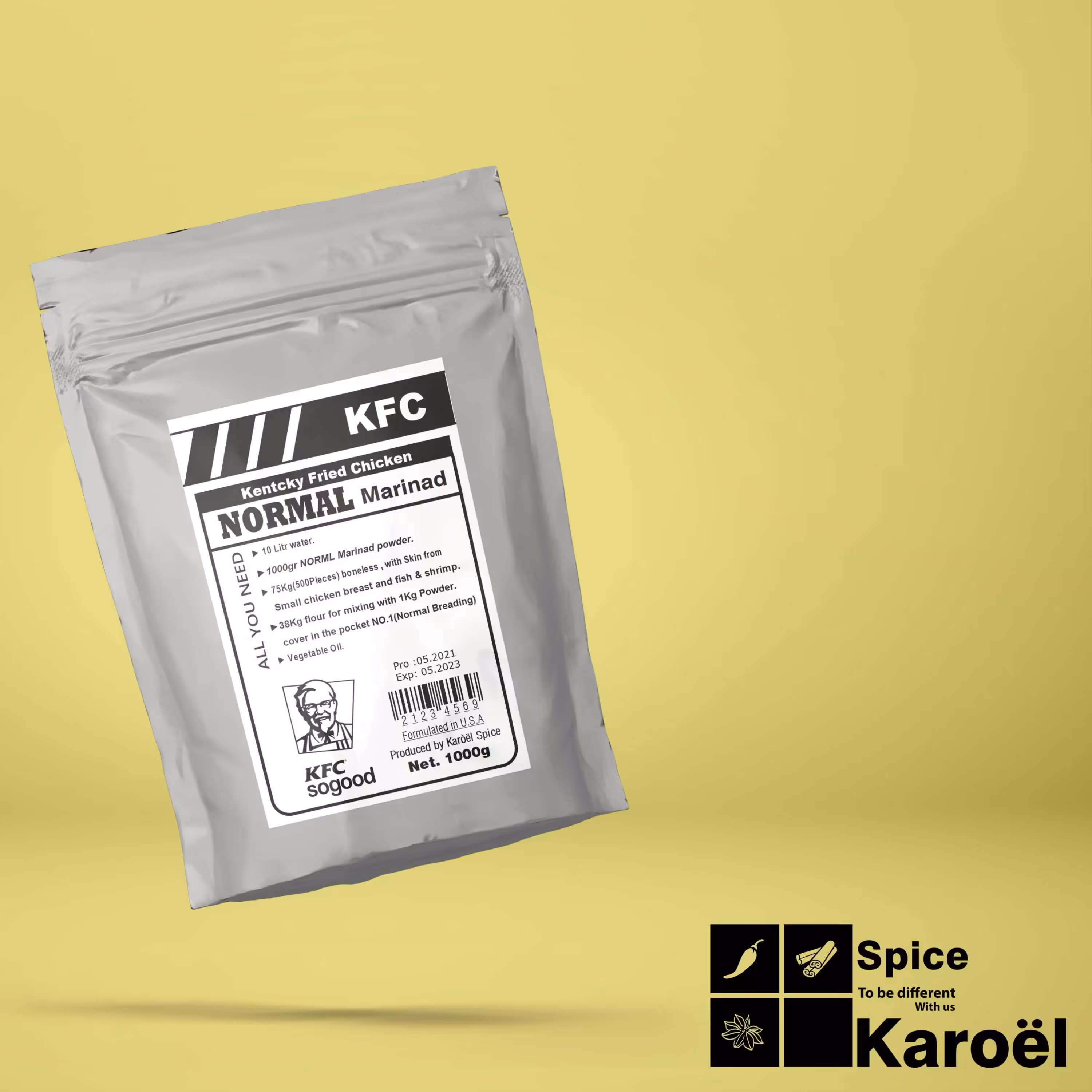 مرینیت نرمال kfc