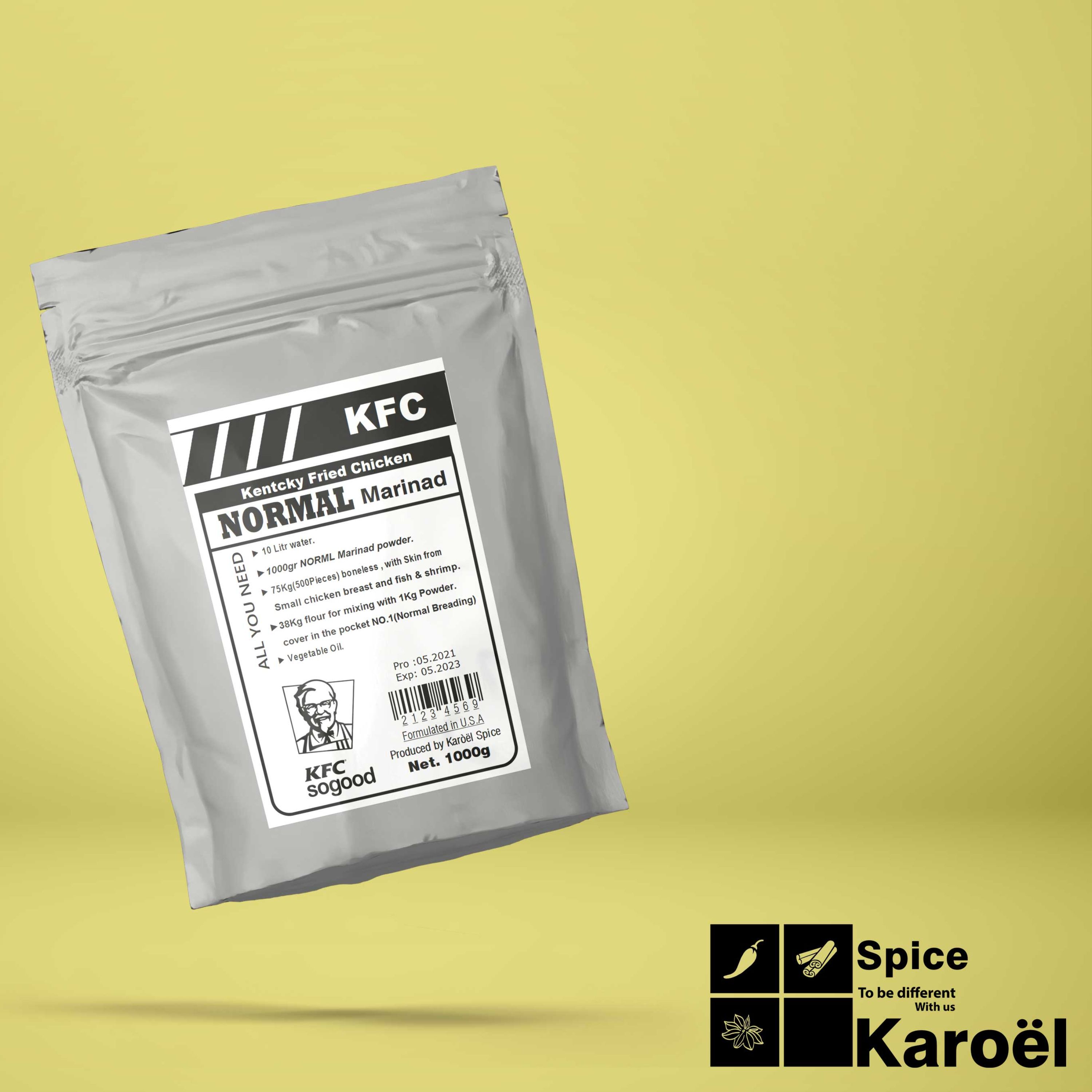 مرینیت نرمال kfc