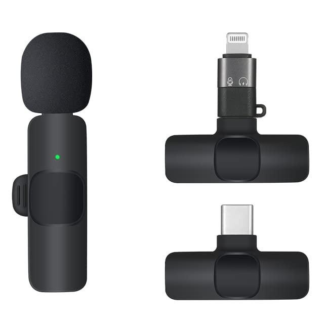  میکروفون یقه ای بی سیم اورجینال تایپ سی و آیفون مدل k8