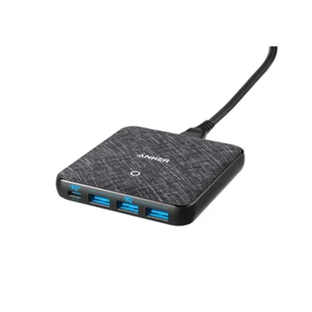 هاب شارژر رومیزی انکر مدل POWERPORT Atom III slim A2045