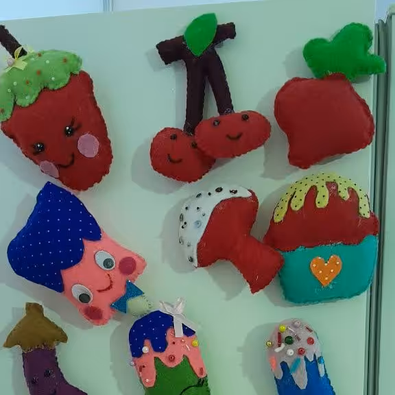 رو یخچالی نمدی