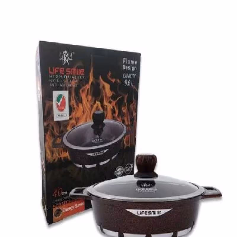 ماهیتابه گرانیتی سایز 40 لایف اسمایل مدل FLCMSHR 40

