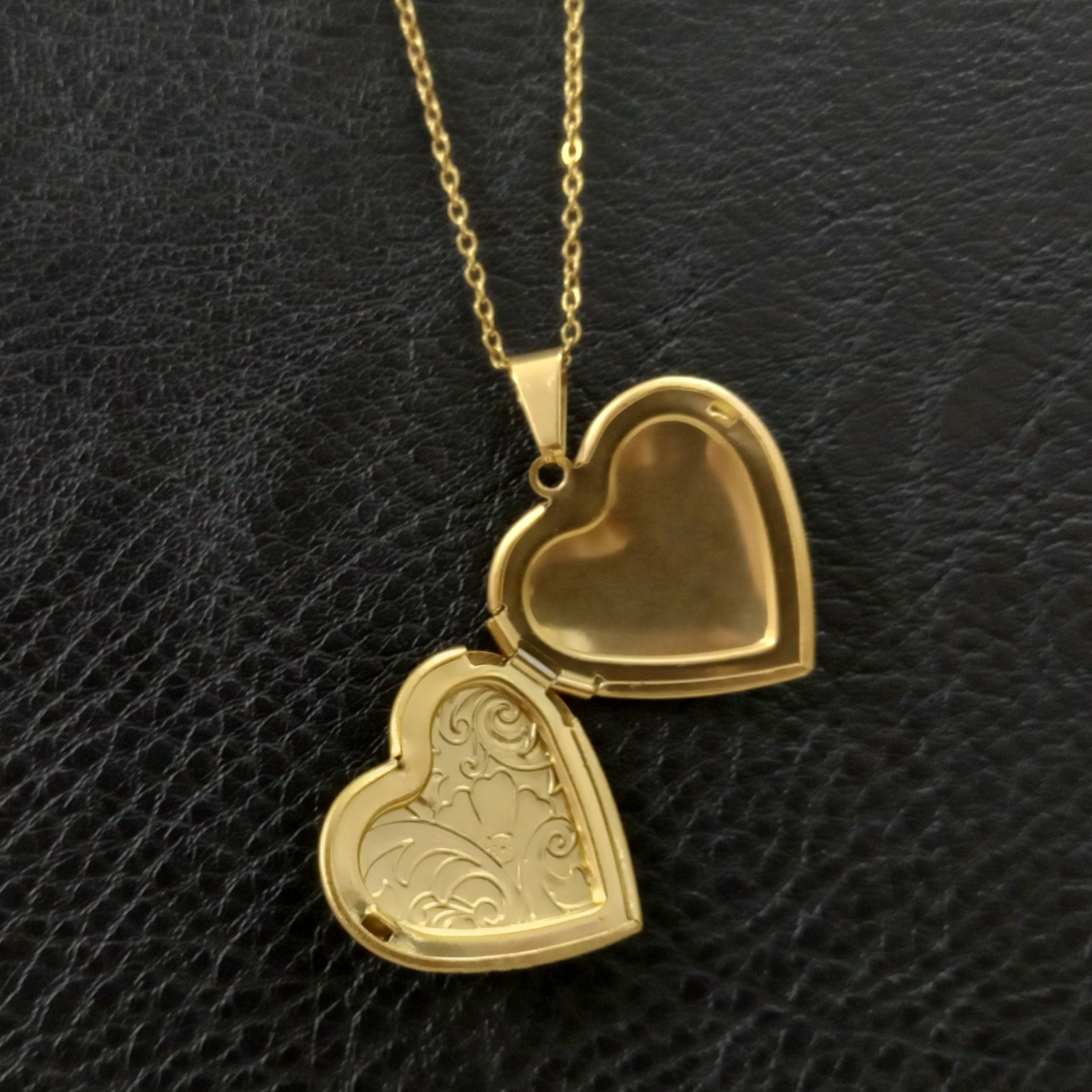 گردنبند جاعکسی وجادعایی قلبی