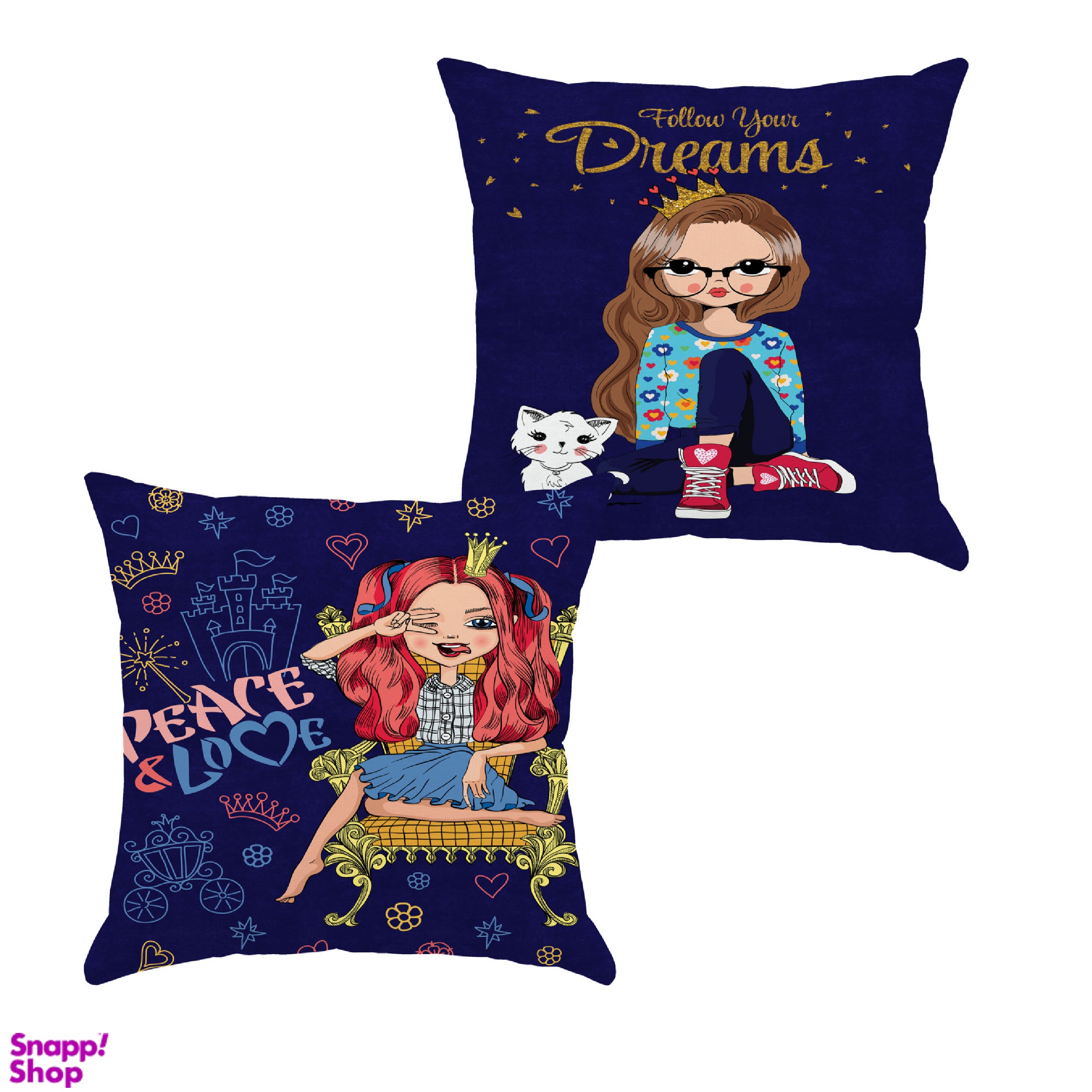 کوسن مدل S22-10651-652 مجموعه 2 عددی چند رنگ