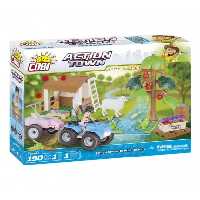 اسباب بازی ساختنی مدل زندگی شهری- باغ سیب Cobi Action Town Apple Orchard