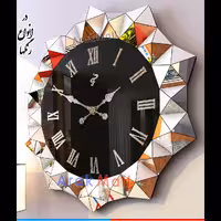 ساعت دیواری فلورانس مشکی