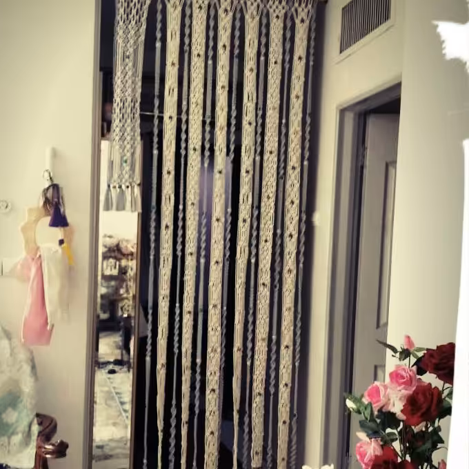 پرده مکرومه