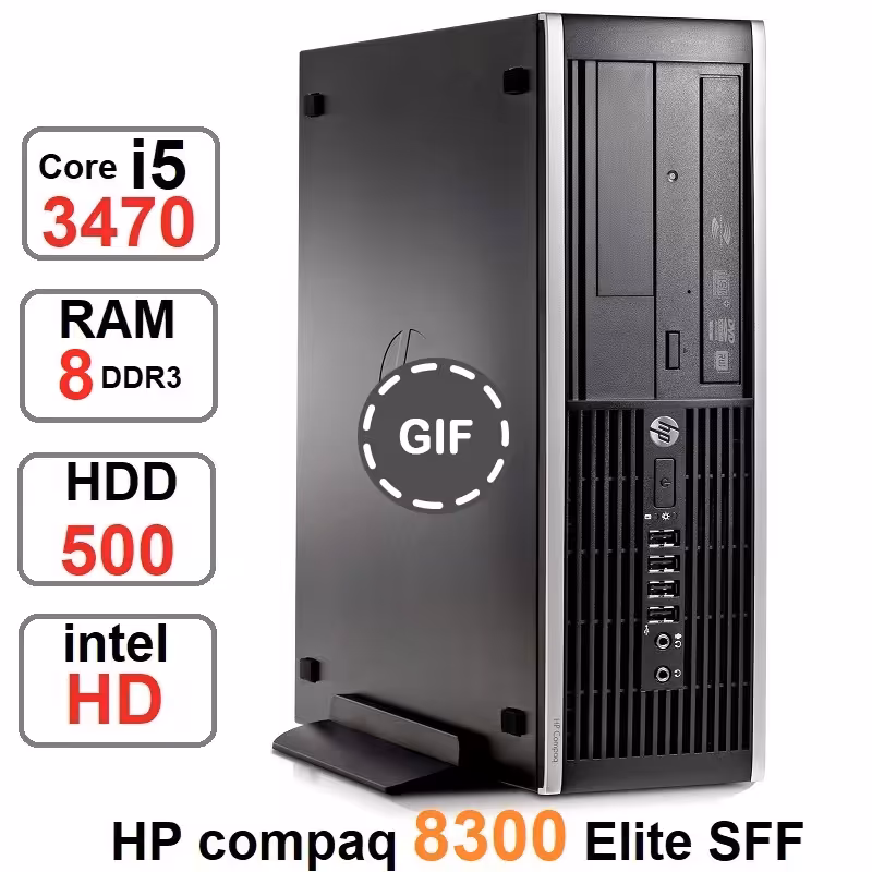 مینی کیس HP Compaq 8300 Elite SFF i5-3470