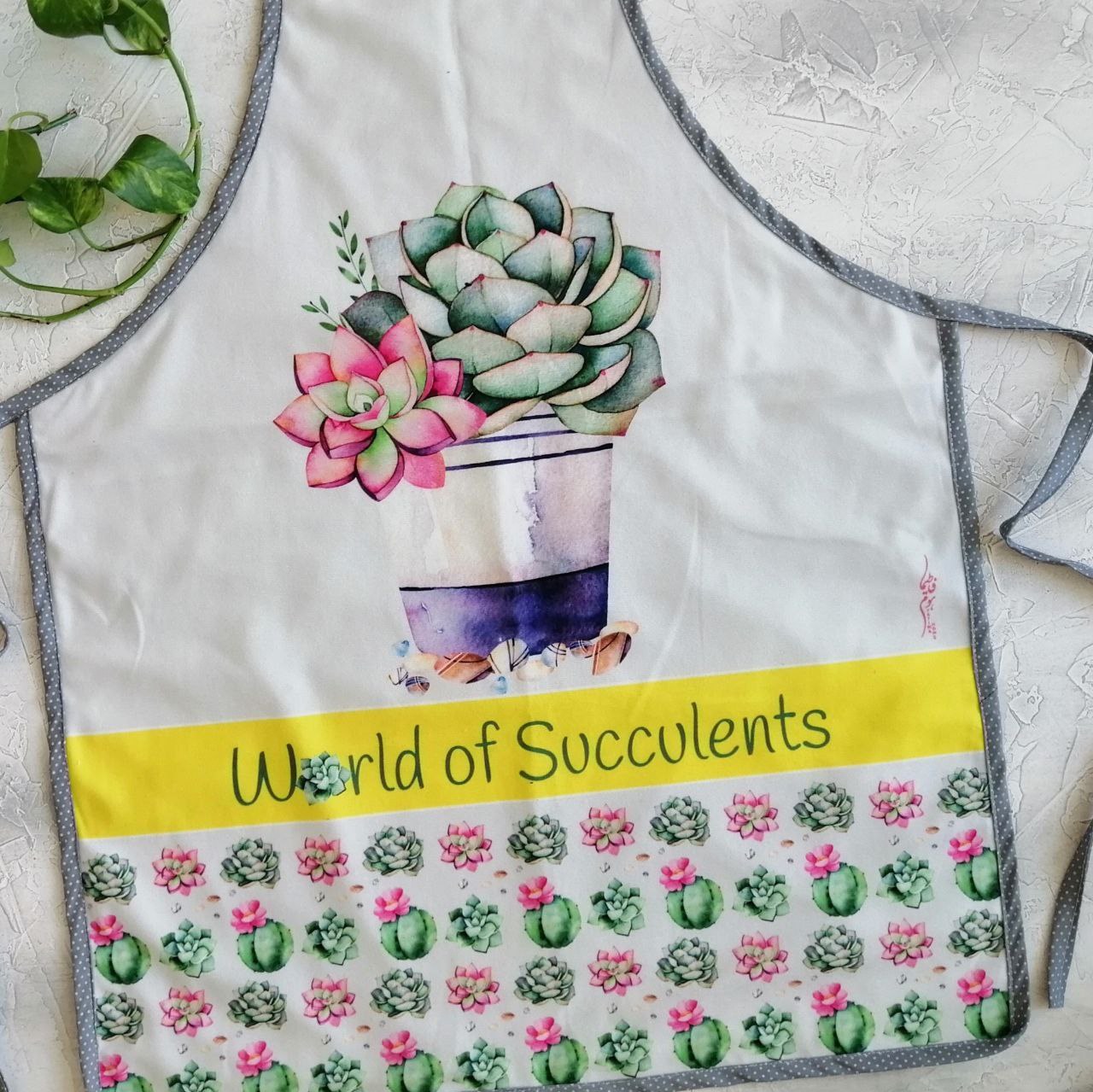 پیشبند مخمل نسوز مدل پرین طرح 9