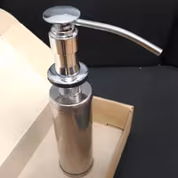 جا مایع ریز  توکار پمپی سینک ظرفشویی جنس تمام استیل درجه 1 