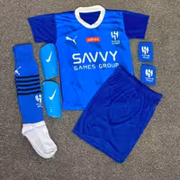 ست لباس ورزشی تیم الهلال مدل نیمار 2024