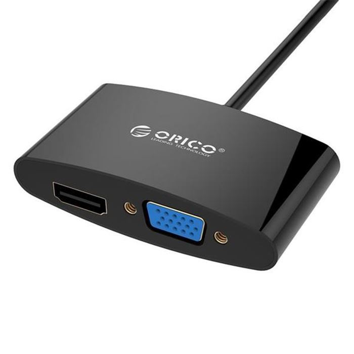 مبدل Mini Display به HDMI و VGA اوریکو مدل DMP-HV2