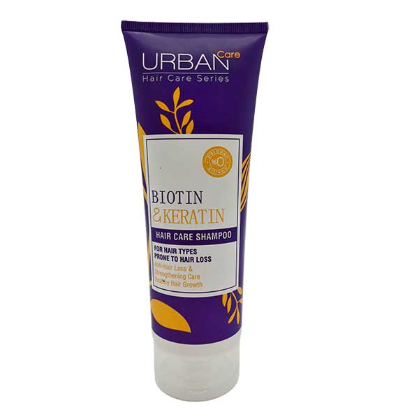 شامپو ضد ریزش مدل (urban care biotin keratin)