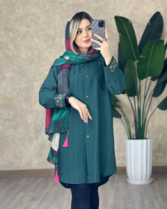 مانتو اسپرت زنانه ابروبادی 200225 مدل تونیک مانتویی