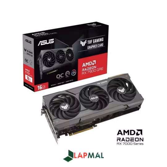 کارت گرافیک ایسوس مدل TUF Gaming Radeon RX 7900 GRE 16GB OC Edition
فروشگاه اینترنتی تخصصی لپتاپ لپ مال