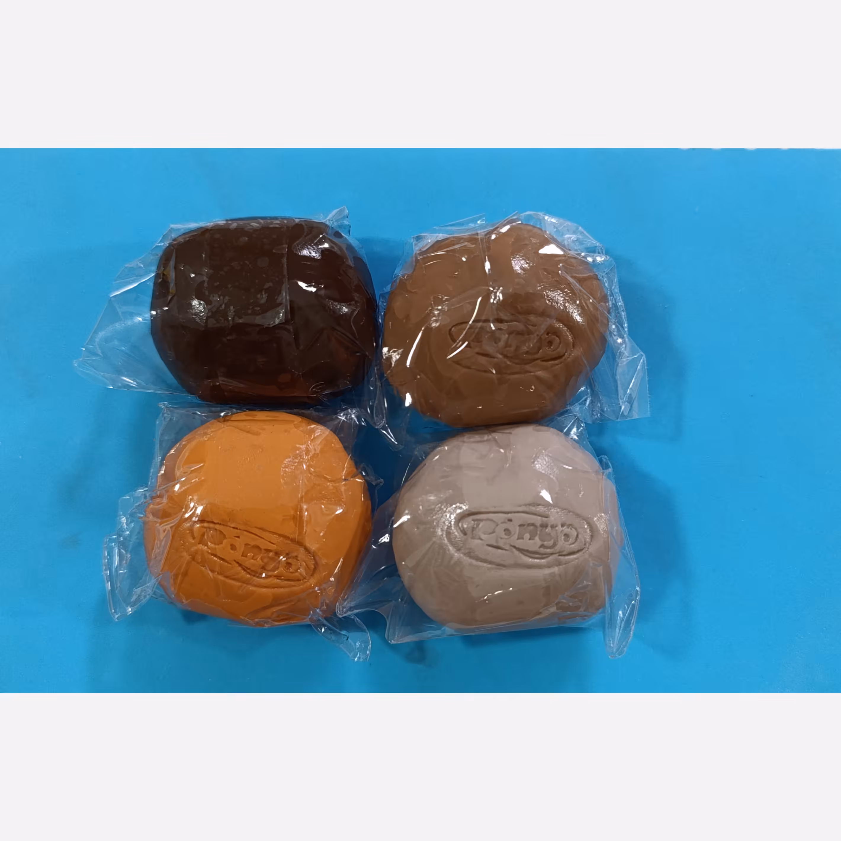  خمیر ایتالیایی پک 4 رنگ قهوه ای200گرم هواخشک 