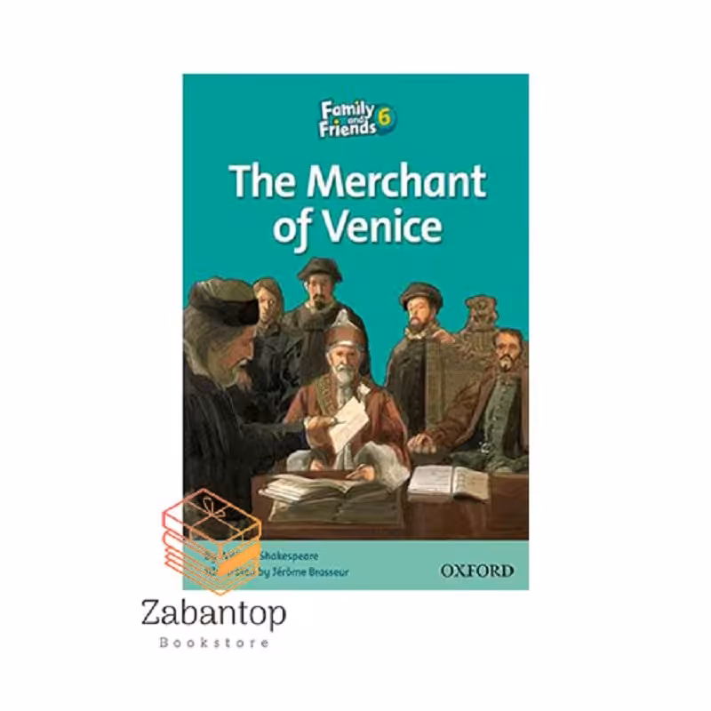 کتاب داستان فمیلی 6 تاجر ونیزی Family Readers 6  The Merchant of Venice 