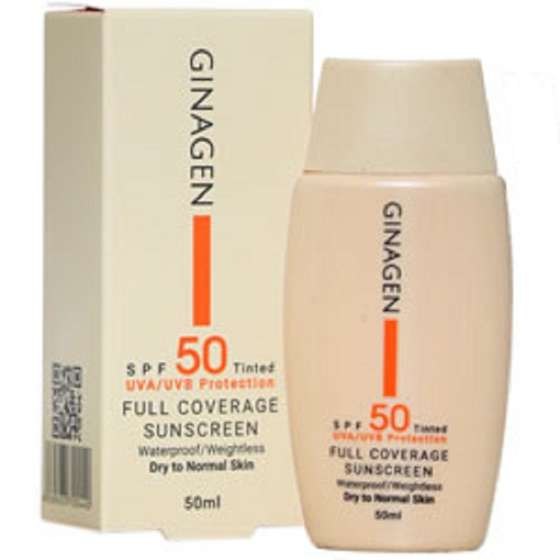 کرم ضد آفتاب رنگی پوست خشک SPF50  ( 02-01 )