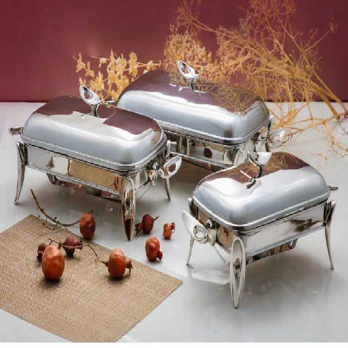 سوفله خوری مستطیل فلیم در سه سایز SAFINOX