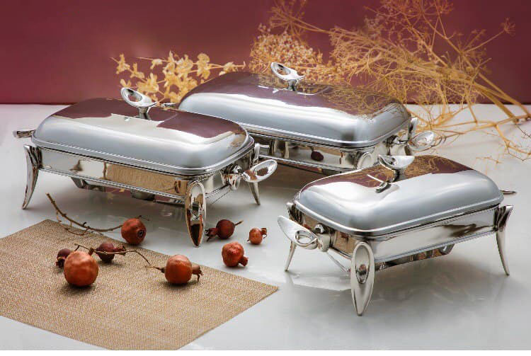 سوفله خوری مستطیل فلیم در سه سایز SAFINOX