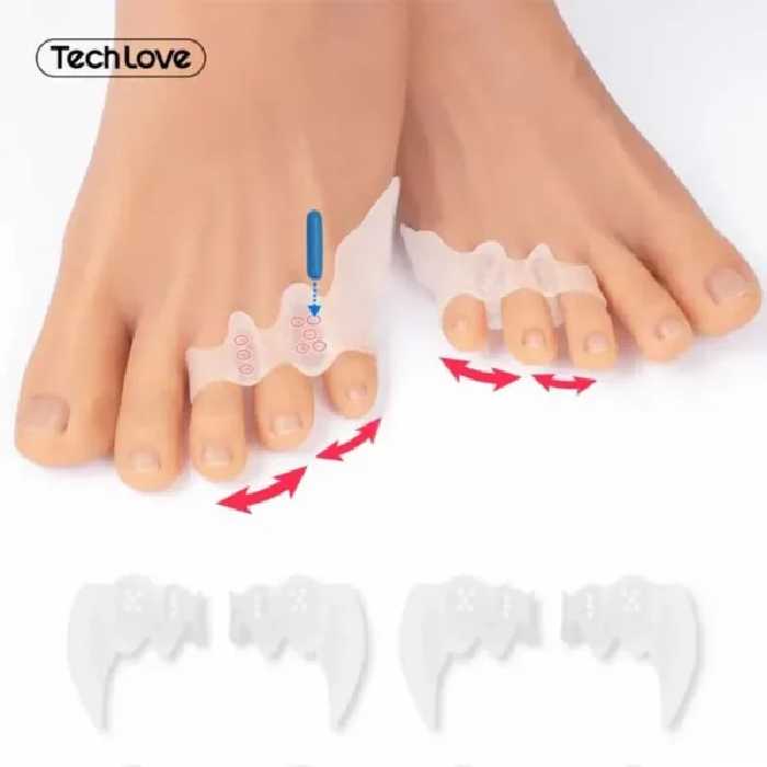 خرید و قیمت پد جداساز انگشت کوچک پا تک لاو ( Tech Love ) - کی ام کالا