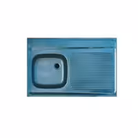 سینک معمولی تک لگن براق 60 ×80 اخوان