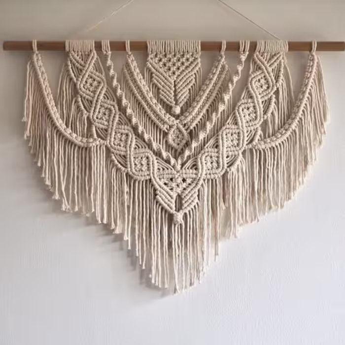 دیوار کوب مکرومه کد10
