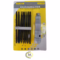 ست پیچ گوشتی 9 پارچه جنس عالی برندCRV