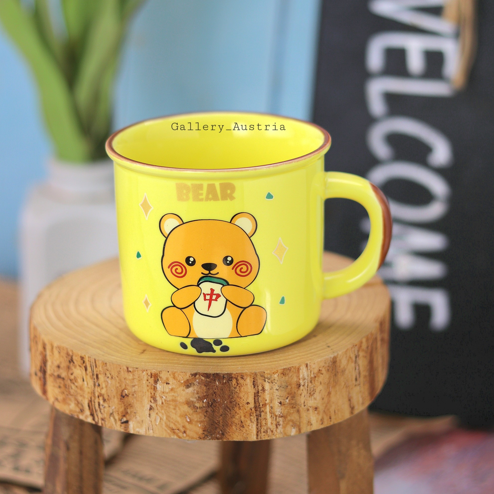 یه ماگ وارداتی کیوت و بامزه ، داخل ماکرو و ماشین ظرفشویی هم میشه گذاشت