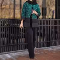 ست کت شلوار پر طرفدار سنتی
