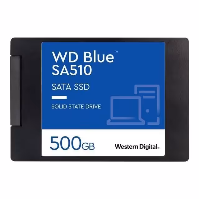 اس اس دی اینترنال وسترن دیجیتال مدل آبی ظرفیت 500 گیگابایتWestern Digital Blue PC Internal SSD Drive 500GB