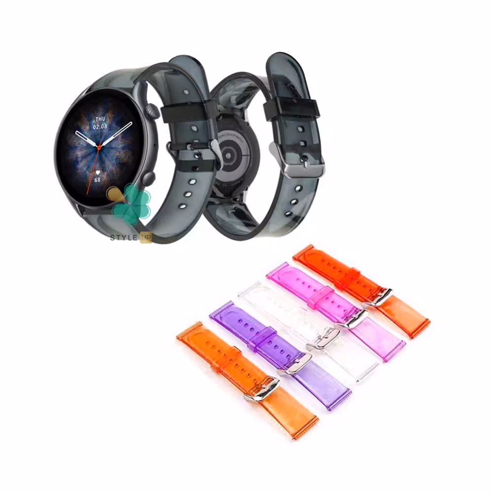 بند ساعت پاستیلی مناسب Amazfit GTR 3