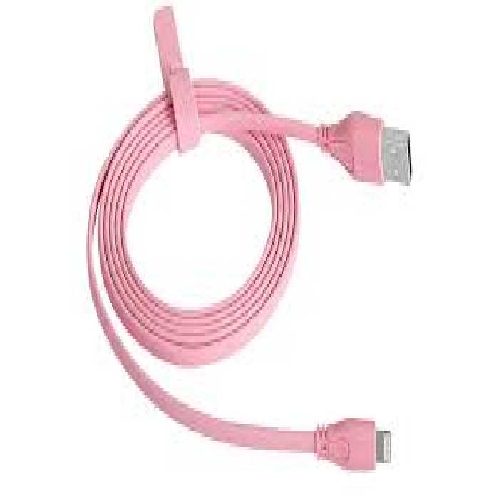کابل شارژ و انتقال داده لایتنینگ مومکس Momax Go Link Lightning Cable 1m صورتی