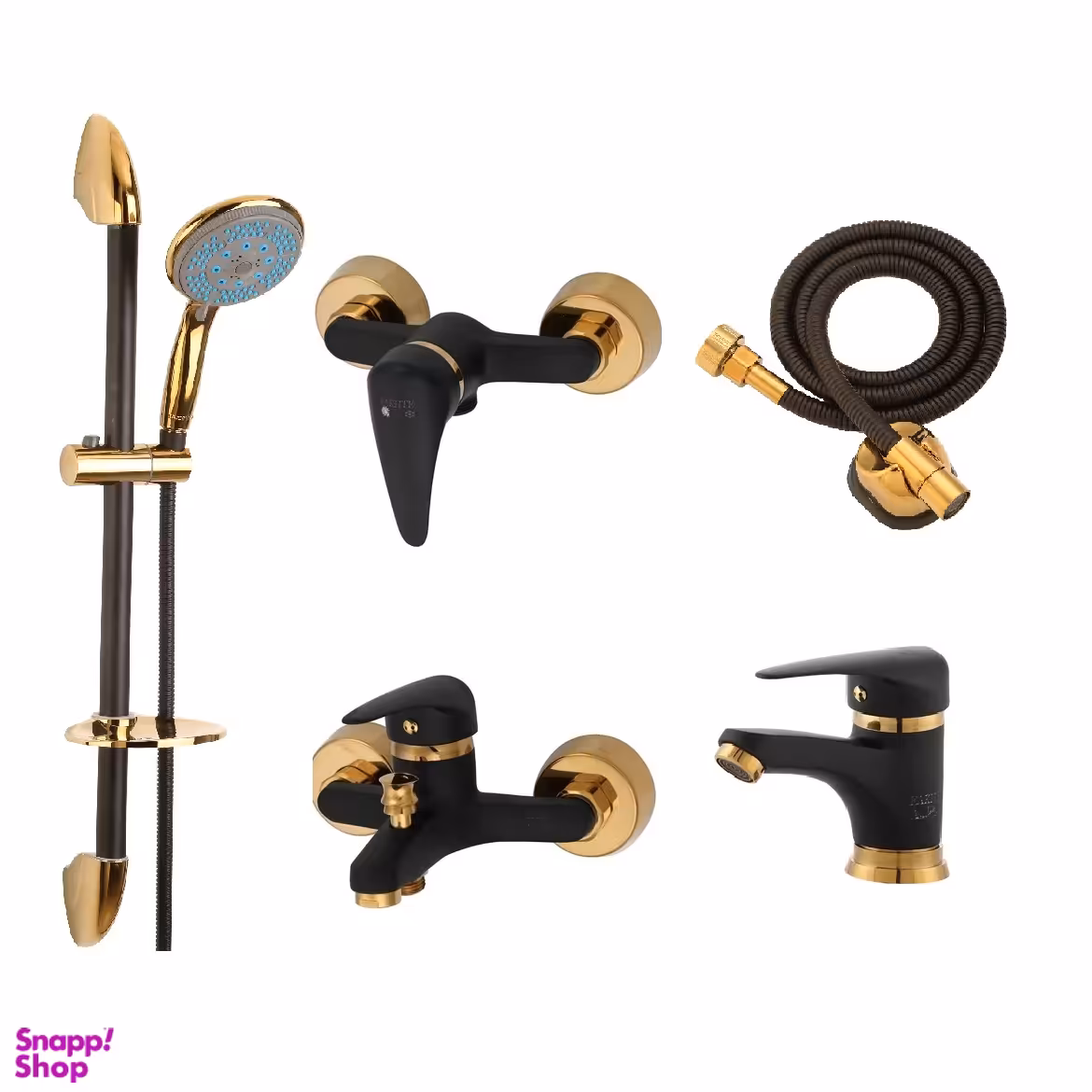 ست شیرآلات فاخته مدل ایتالیا کد MT مجموعه 5 عددی