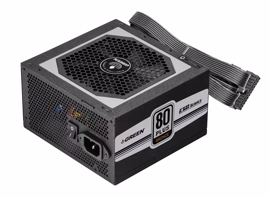 منبع تغذیه کامپیوتر گرین مدل GP480A ESD