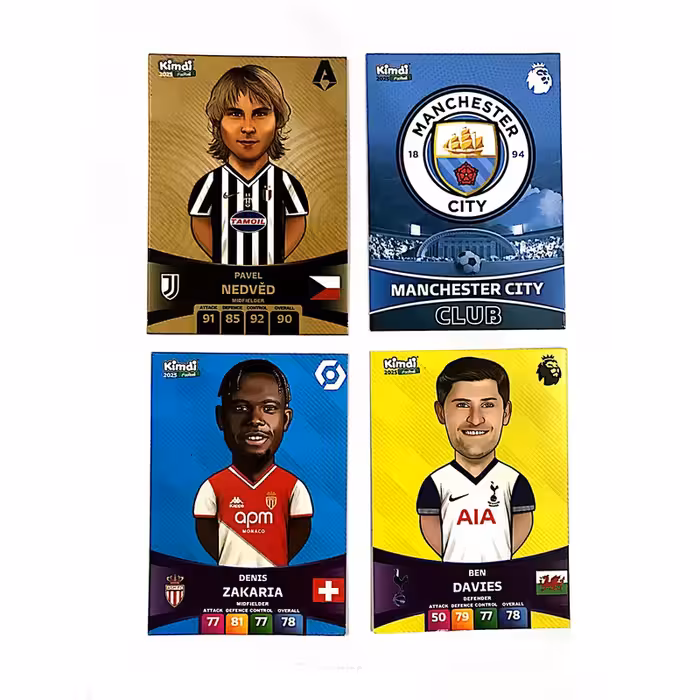 اسباب بازی شانسی کیمدی مدل کلاب منچسترسیتی مجموعه 4 عددی