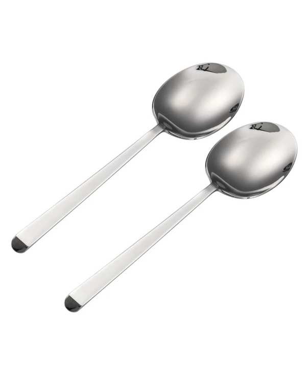 قاشق خورشت خوری استیل جی فی نی GIFFINI مدل 011 مجموعه 2 عددی