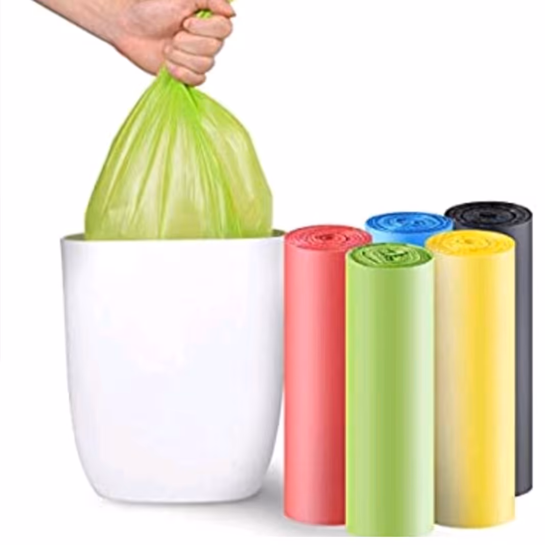 کیسه زباله رولی رنگی