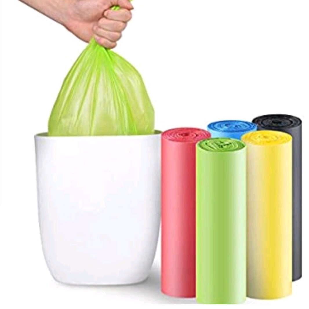 کیسه زباله رولی رنگی