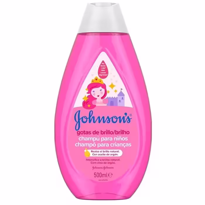 شامپو سر نوزاد 500 میل حاوی روغن آرگان جانسون Johnson’s